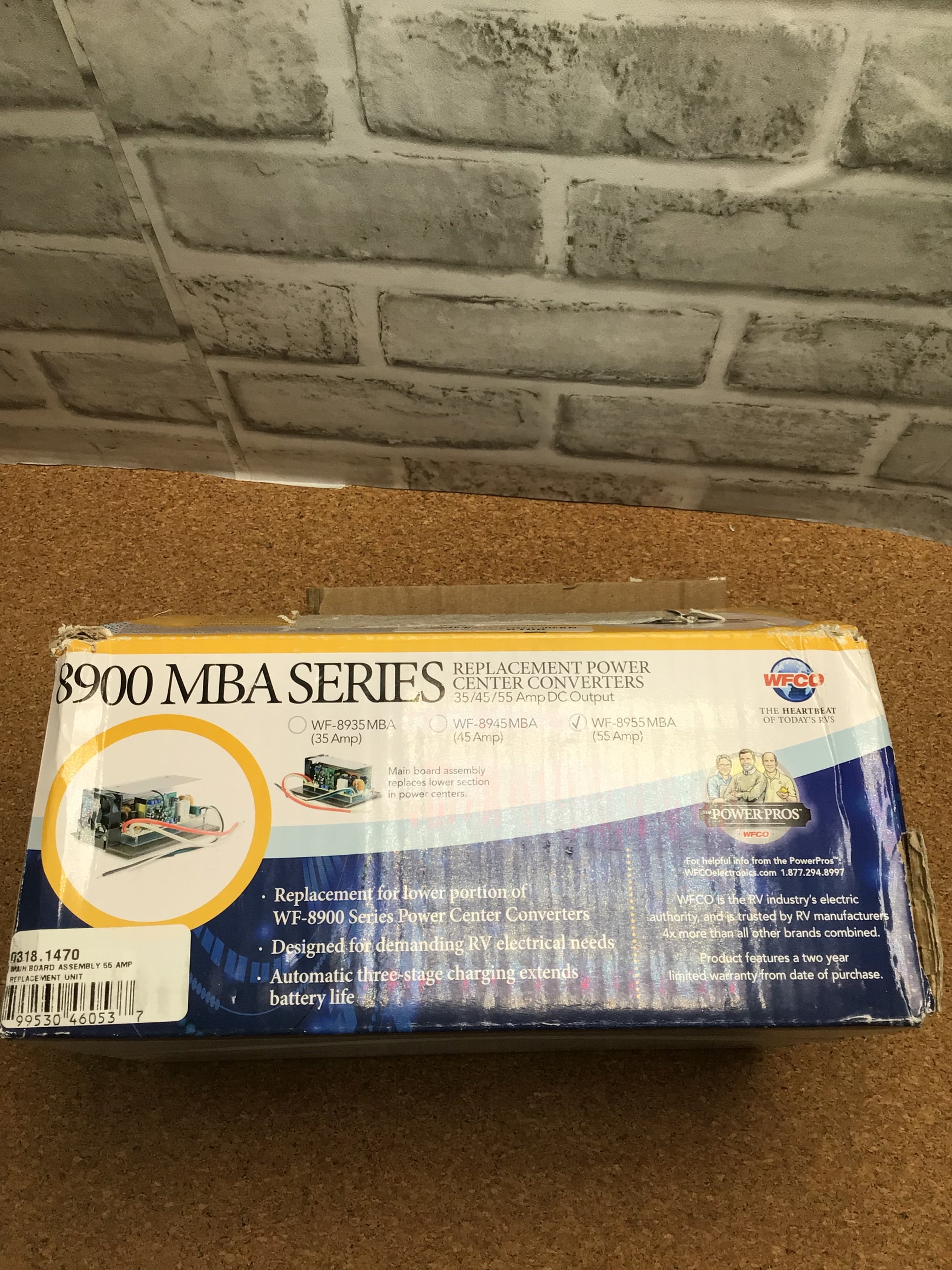WFCO WF-8935-AD WF-8900-AD Series Power Center - 35 Amp, *FOR PARTS/NOT WORKING* (7820750389486)